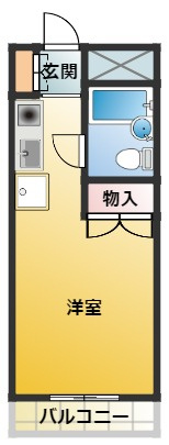 トーケンフラットの間取り