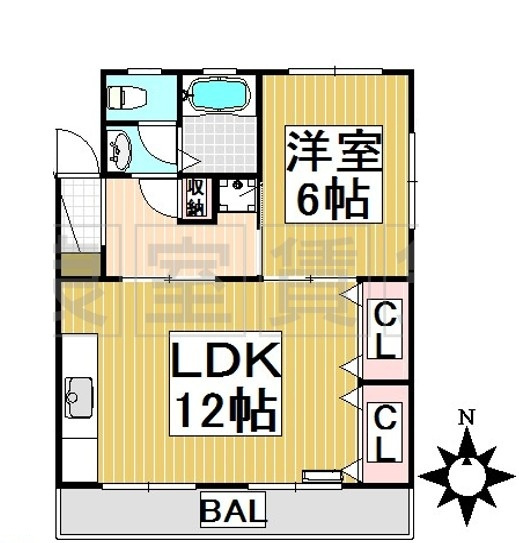【間取り】 | 高見パピルス