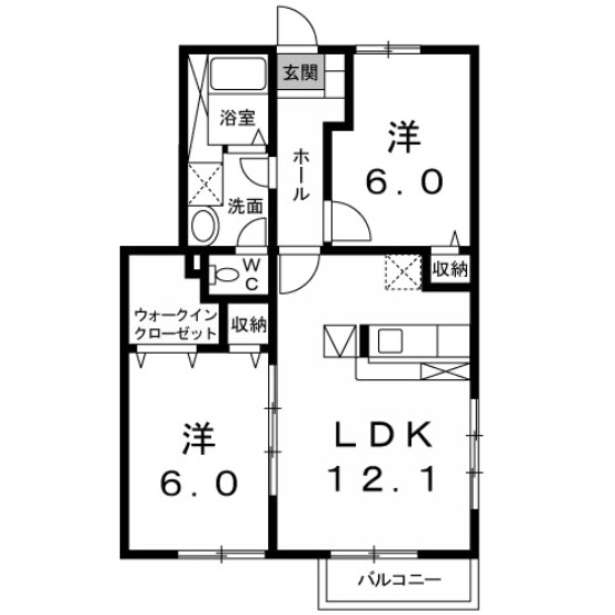 【間取り】 | エヴァー・グリーン