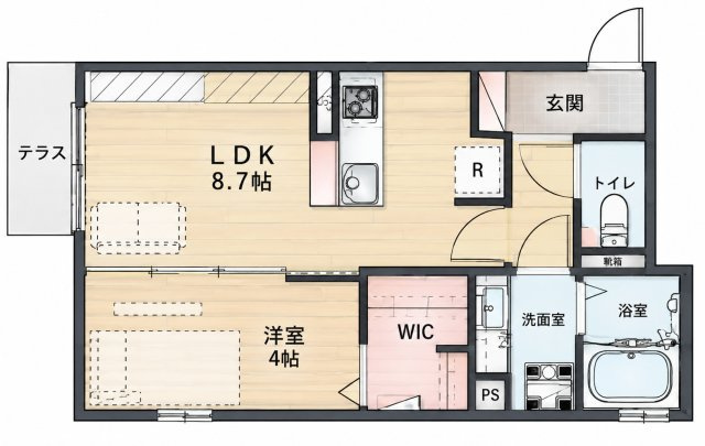 GI-ZⅢの間取り