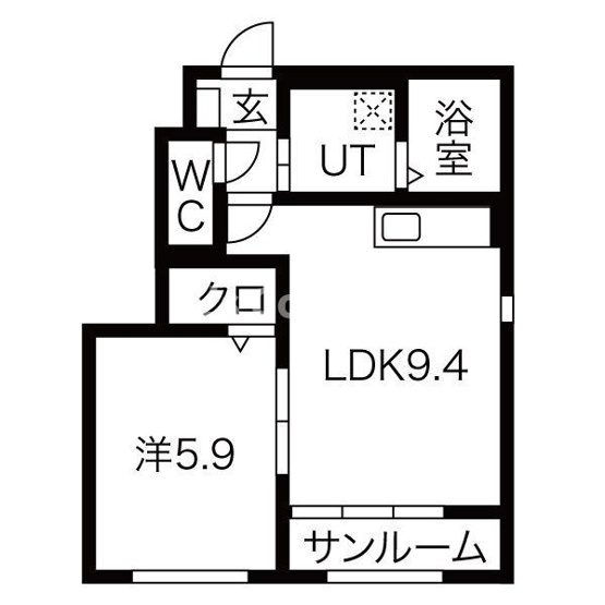 【間取り】 | レジデンス吉岡２