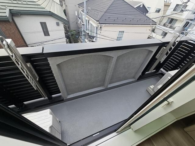 ウェルスクエア三軒茶屋Ⅴのバルコニー|バルコニー付きです