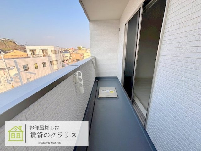 クリエオーレ滝ノ町のバルコニー