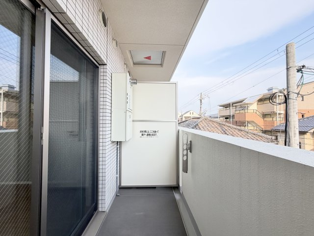 レリーフ南塚口のバルコニー
