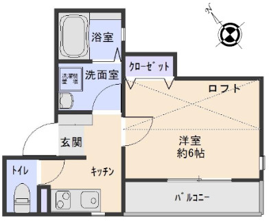 【間取り】 | フォレスト井の頭-女性限定-