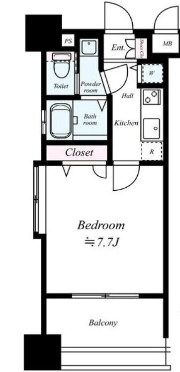 サヴォイエリートの間取り|使いやすい間取りです。