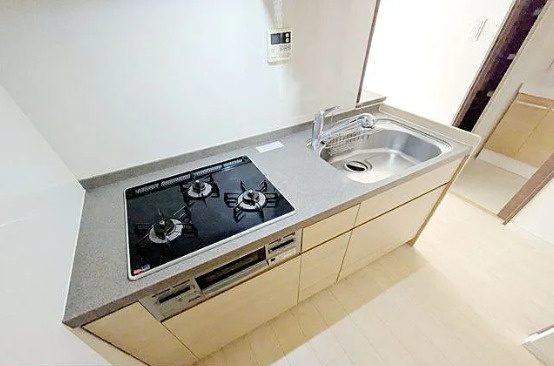 千代田区岩本町２丁目の賃貸マンションのキッチン