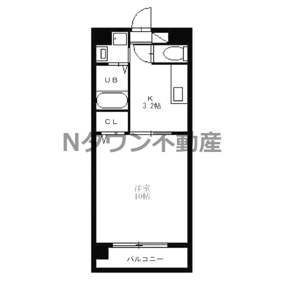 【間取り】 | カサグランデ新栄 | 間取りです。