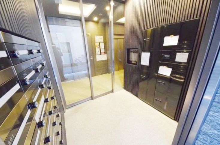 千代田区内神田２丁目の賃貸マンションのバルコニー