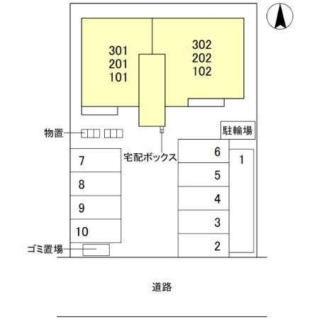 Le・Bois（ル・ボワ）の区画図
