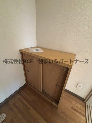 井上ハイムB棟の玄関