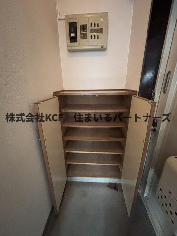 井上ハイムA棟の玄関|きれいな玄関です