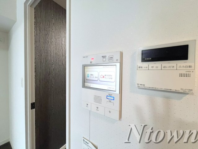 【セキュリティ】 | さくらHills NISHIKI Platinum Residence | モニター付きインターホンです