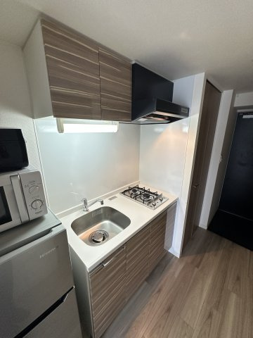 大阪市中央区博労町１丁目の賃貸マンションのキッチン
