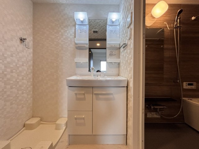 【独立洗面台】 | S-RESIDENCE茶屋ヶ坂East | 独立洗面化粧台付き