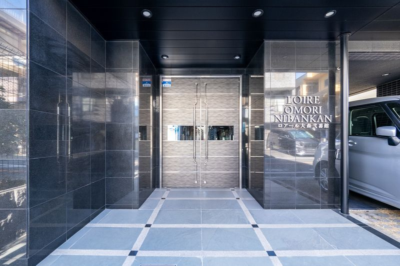 ロアール大森弐番館のエントランス