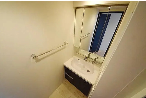 千代田区岩本町２丁目の賃貸マンションの独立洗面台