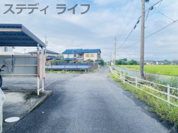 大垣市坂下町　バンクスのその他|東側 前面道路（幅員4ｍ）