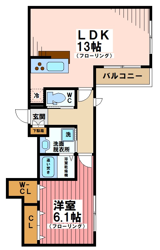 アンシャンテの間取り