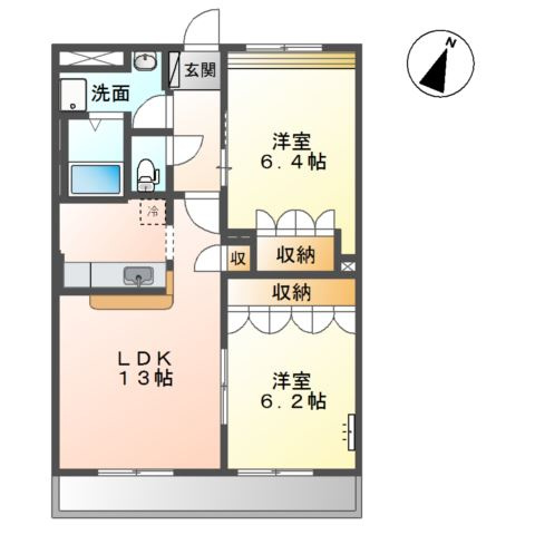 フォレストハイムの間取り