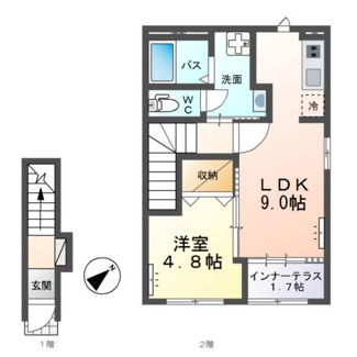 【間取り】 | 仮）ひたちなか市武田新築アパート