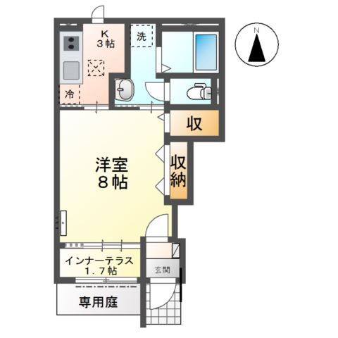 シリウス（Sirius）Ｂ棟の間取り
