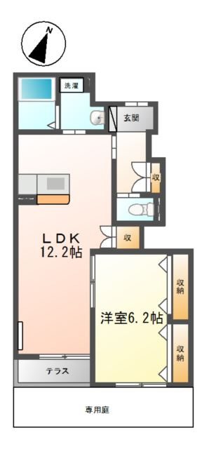 モンテ　ミルの間取り