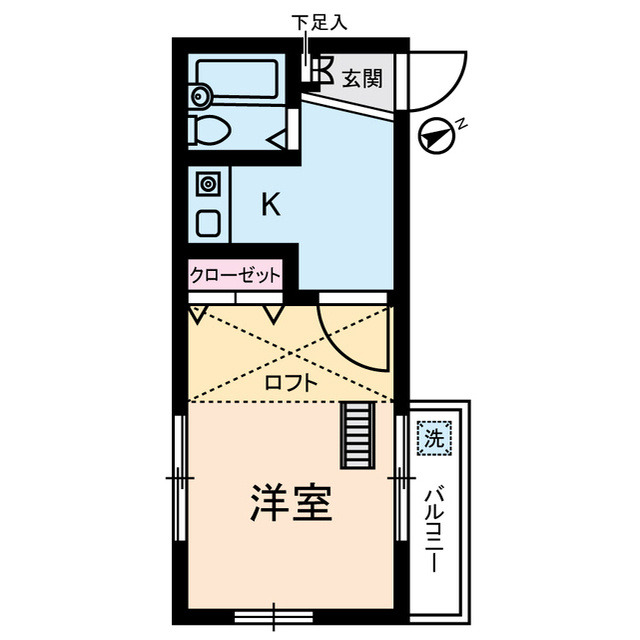 セントラル蒲田の間取り