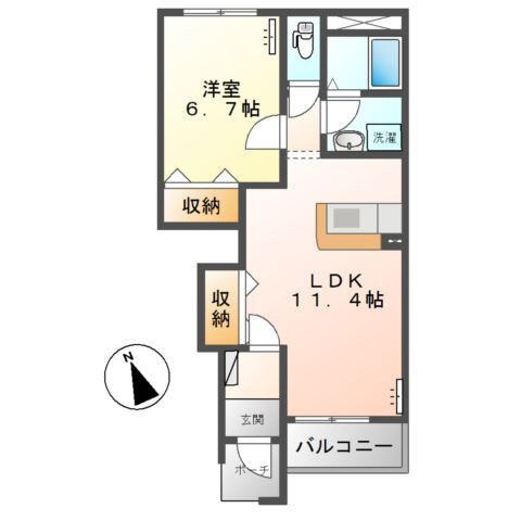 エトワールの間取り