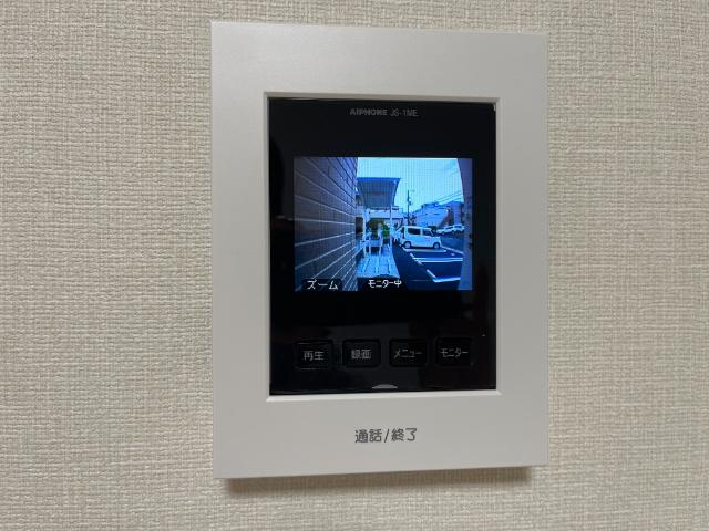 ハイムフェリクスの内装|カメラ付インターホン