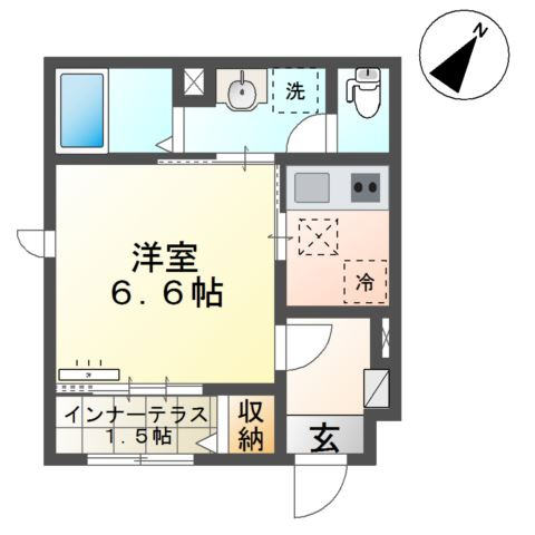 ハイムフェリクスの間取り