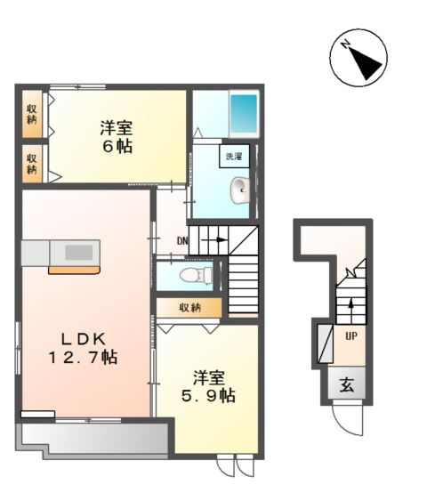 パルティールの間取り