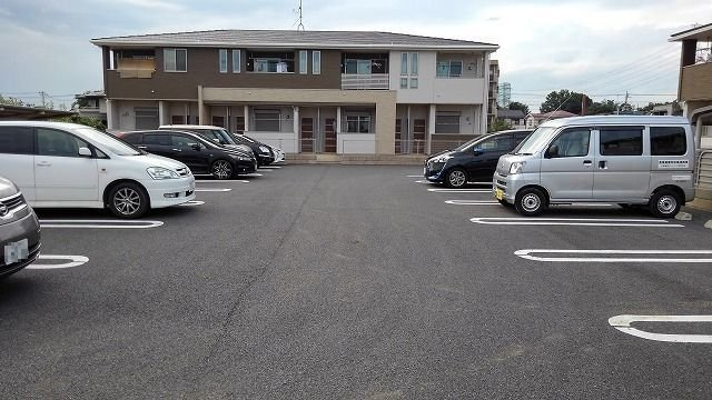 アバンツァートⅡの駐車場