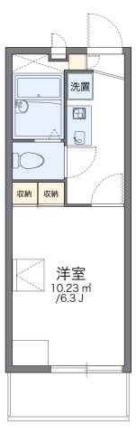 レオパレスコヅチの間取り
