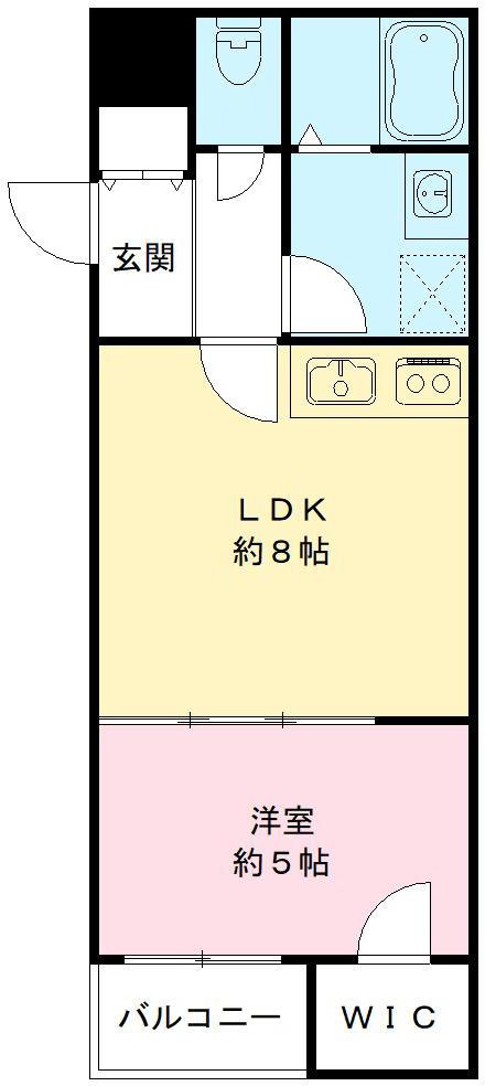 ＨＲフロントリーガル城北の間取り