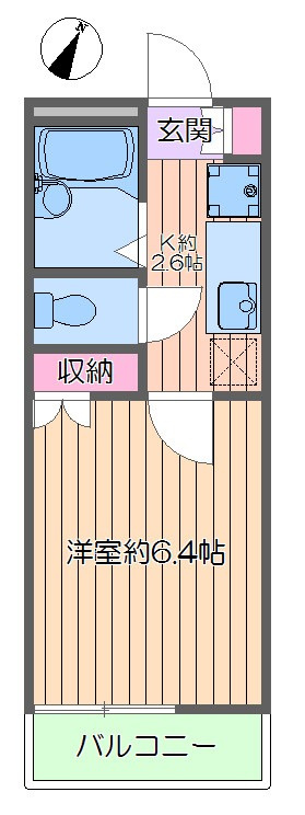 ラフィーネ北葛西の間取り