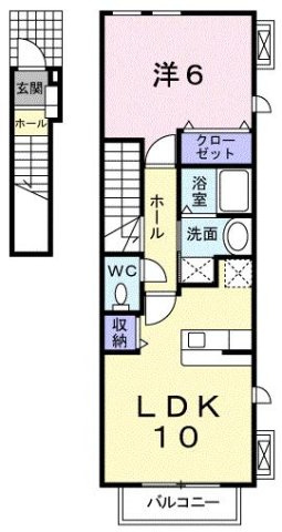 ポラリスⅠの間取り