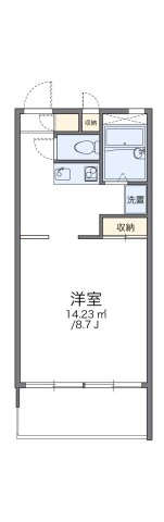 レオパレスうちだの間取り