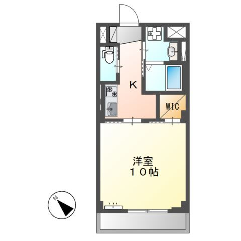 サザンクロスAの間取り