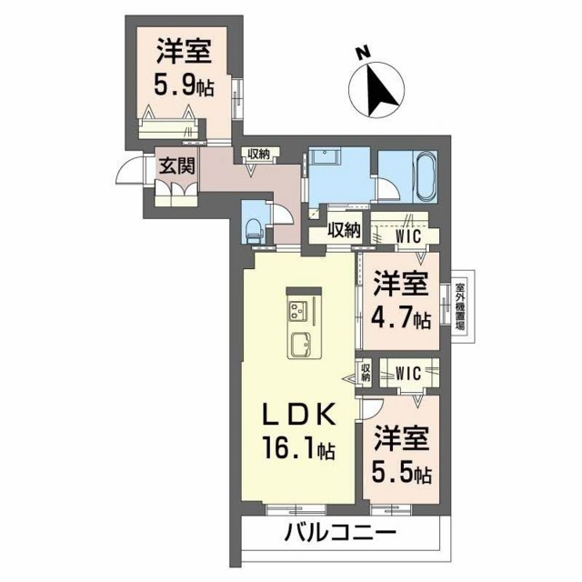 SENの間取り