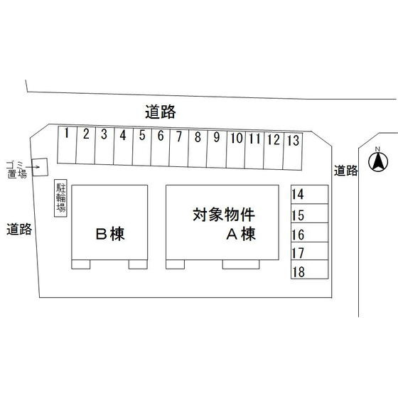 アロッジオＡの外観