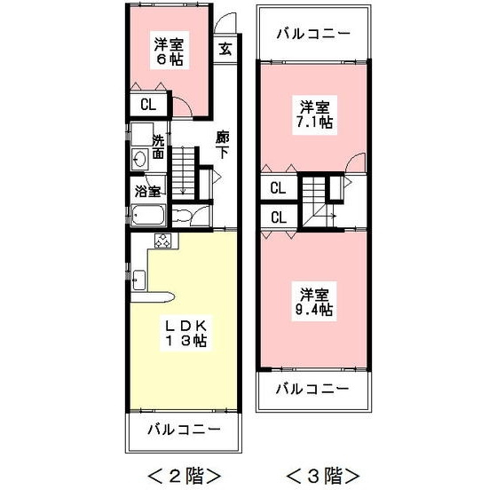 アクアベレーザの間取り