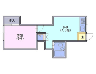 【間取り】 | 日生ハイツ