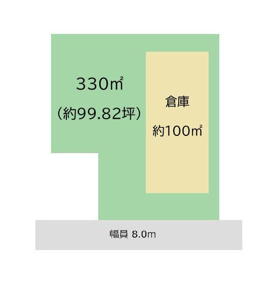 和歌山市上野　倉庫の間取り