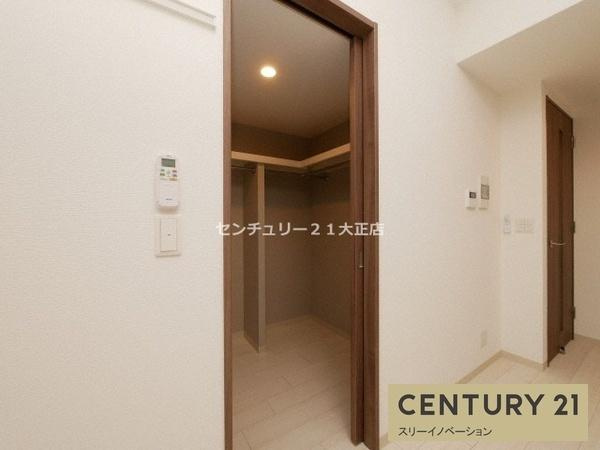 エステムコート大阪・弁天町の収納