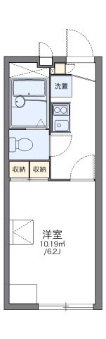レオパレスＮＡＫＡＴＡ　Ａの間取り