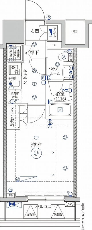 セジョリ板橋坂下の間取り