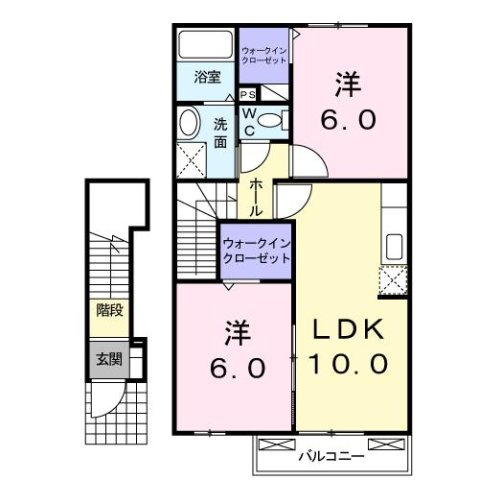 オレンジ・サンシャインの間取り