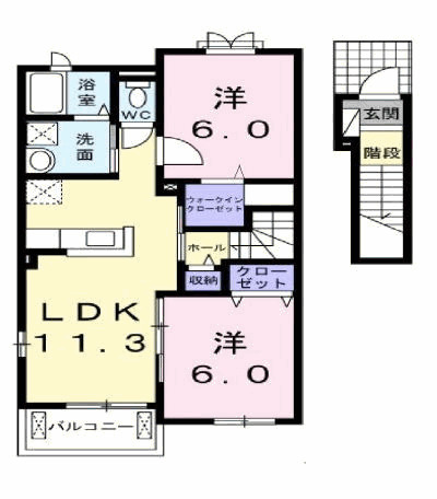 エターナルⅠの間取り
