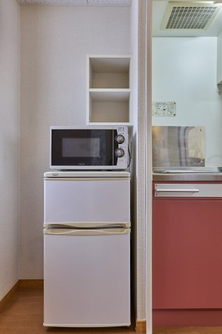 レオパレス川名駒方のその他|冷蔵庫・電子レンジ完備